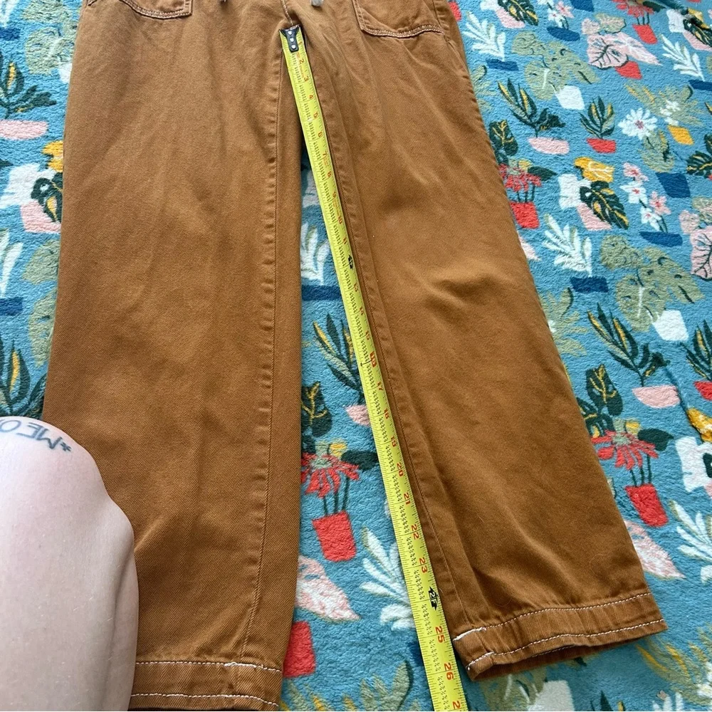 Abercrombie & Fitch utility jumpsuit in rust/brown - Picture 11 of 12